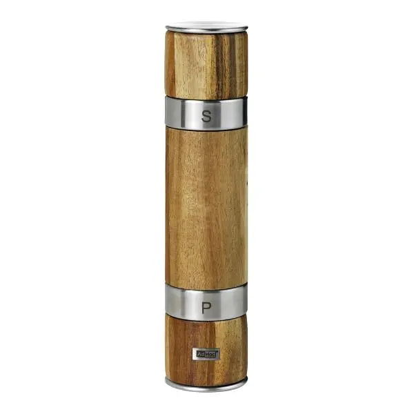 Duomill krydderkvern i tre H21 cm