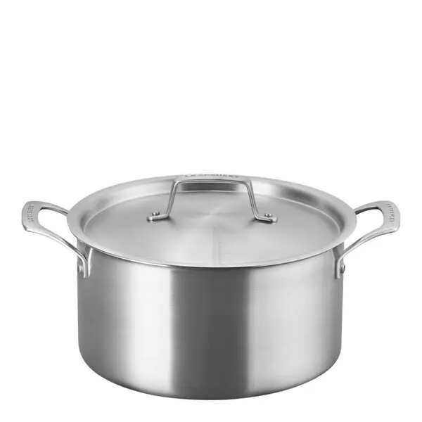 Essential 3-Ply dyp gryte 24 cm 6L m/lokk