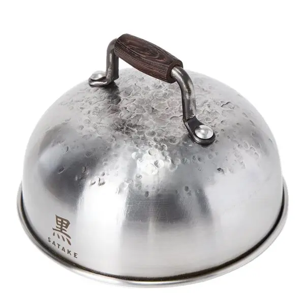Kuro matkuppel/cloche 16,7 cm brun/rustfri