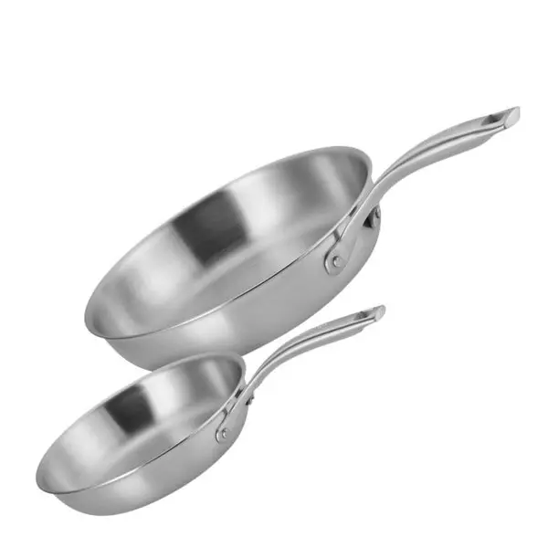 Essential 3-ply Stainless Steel stekepannesett 20/26 cm
