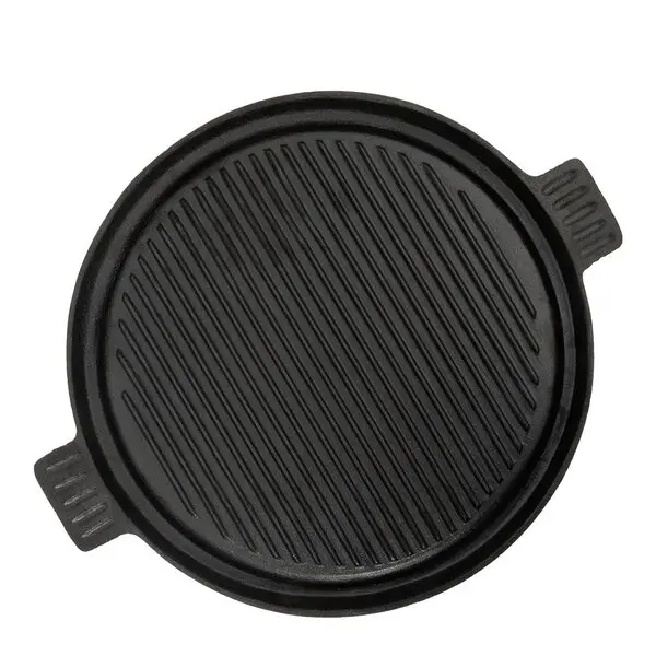 Støpejernsplate vendbar 36 cm