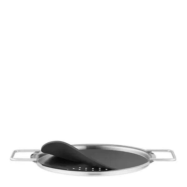Hellelokk 20 cm svart/stål