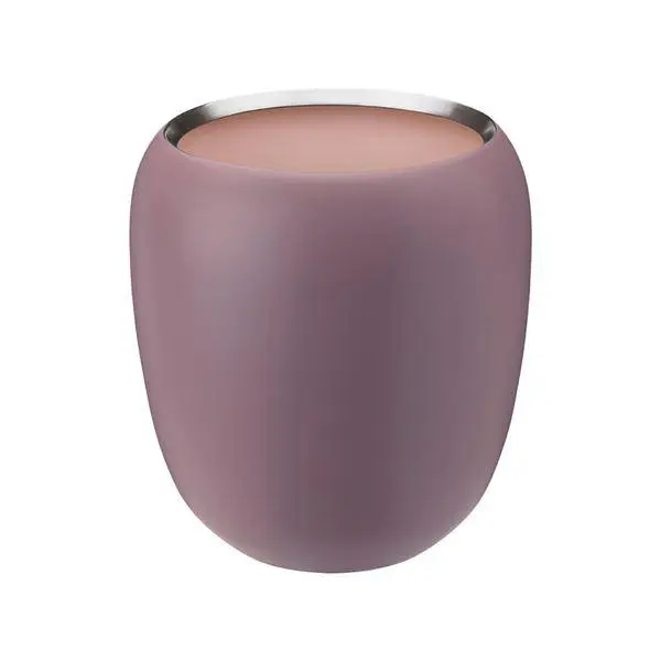 Ora vase liten 17 cm burgunder