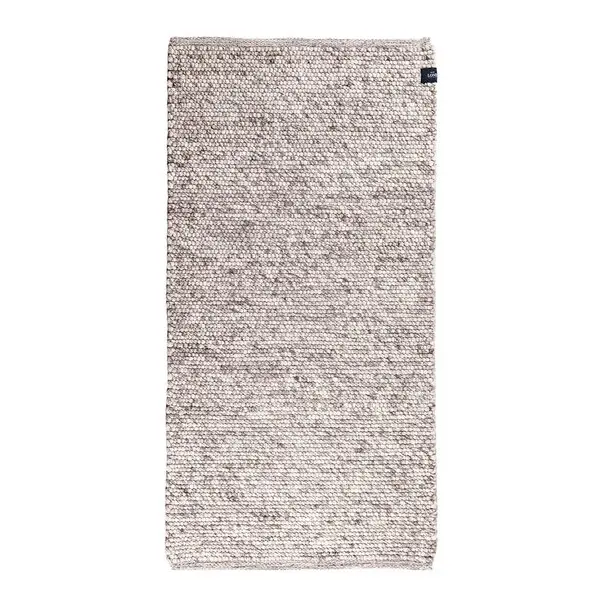 Milo ull gulvløper 70x230 cm melert gråbrun