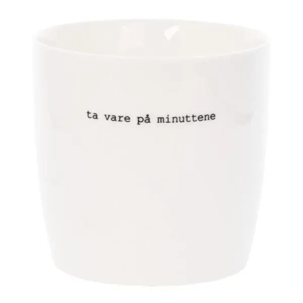 Krus ta vare på 30 cl hvit