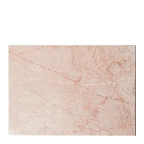 Marmor serveringsbrett 30x21 cm rosa