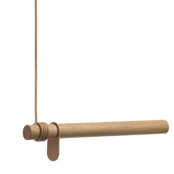 Swing Wall garderobestang 50 cm eik/skinn