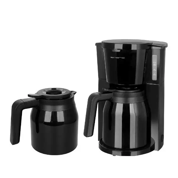 Kaffetrakter CME-125050 med 2 termokanner 1L svart