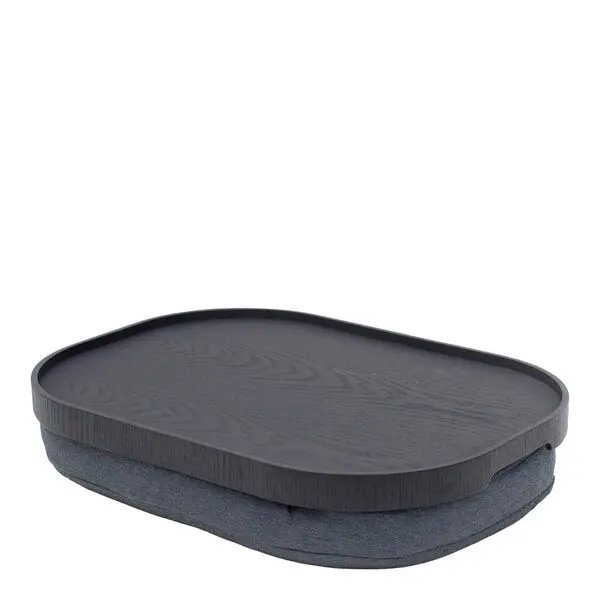 CurveLine knebrett anti-slip 47x34 cm svart/grå