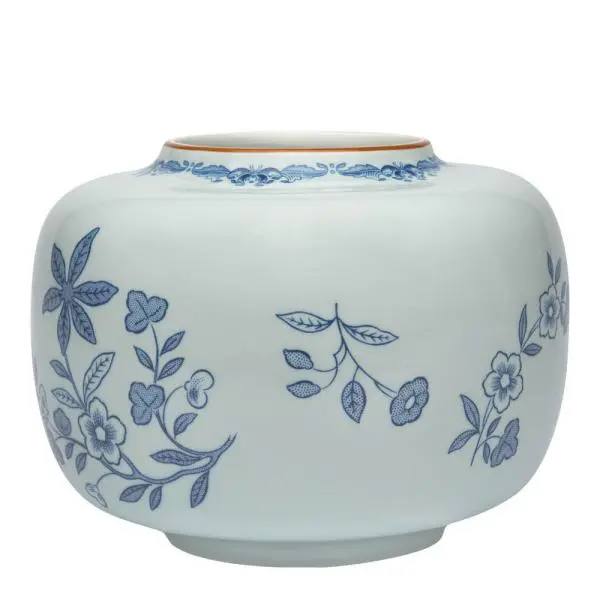 Ostindia vase 22x17 cm blå