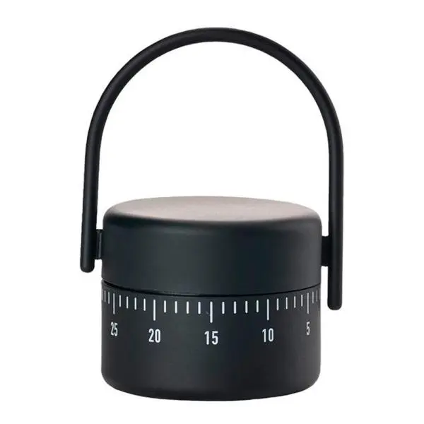 Singles timer svart