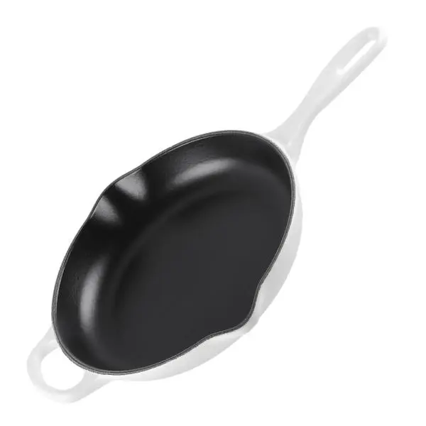 Signature støpejernspanne dyp støpejern 26 cm white