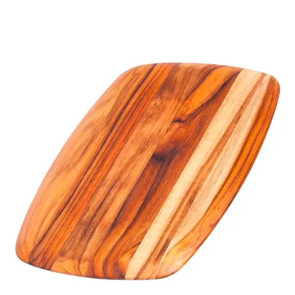 Serverings- og skjærebrett (S) 30,5x20 cm teak