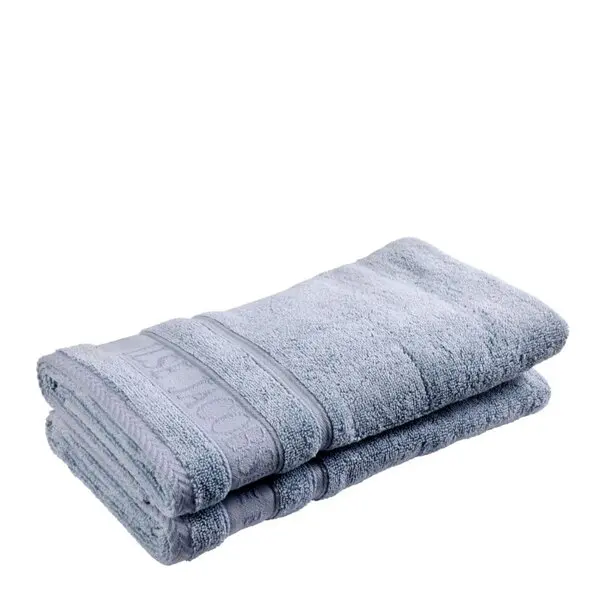Bath Collection håndkle 50x100 cm 2 stk powder blue
