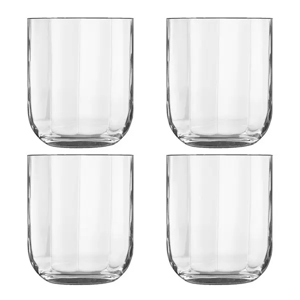 Jazz vannglass/whiskyglass 35 cl 4 stk