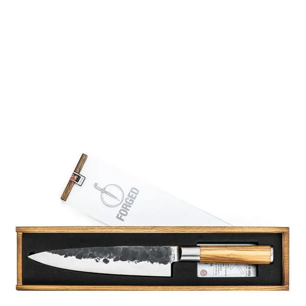 Kokkekniv 33 cm olive