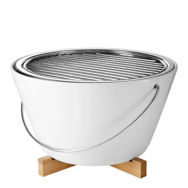 Tools bordgrill porselen white 30x17 cm
