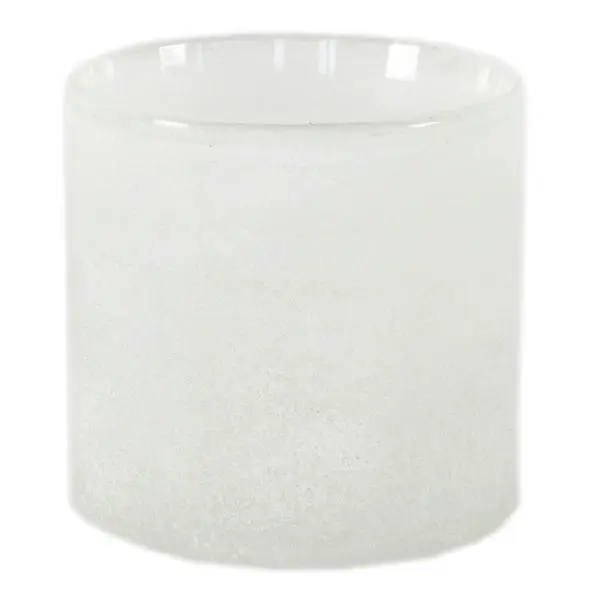 Frost lyslykt 12x12 cm white