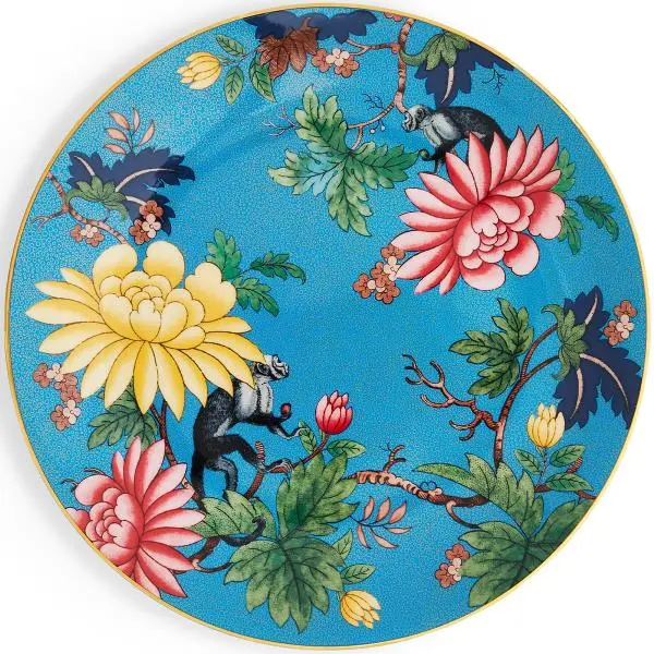Wonderlust tallerken 20 cm sapphire garden