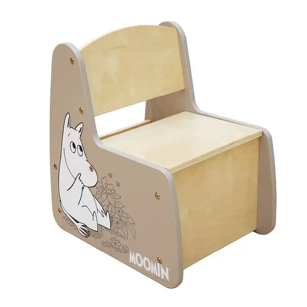 Mummi oppbevaringstol 45x33x48 cm beige