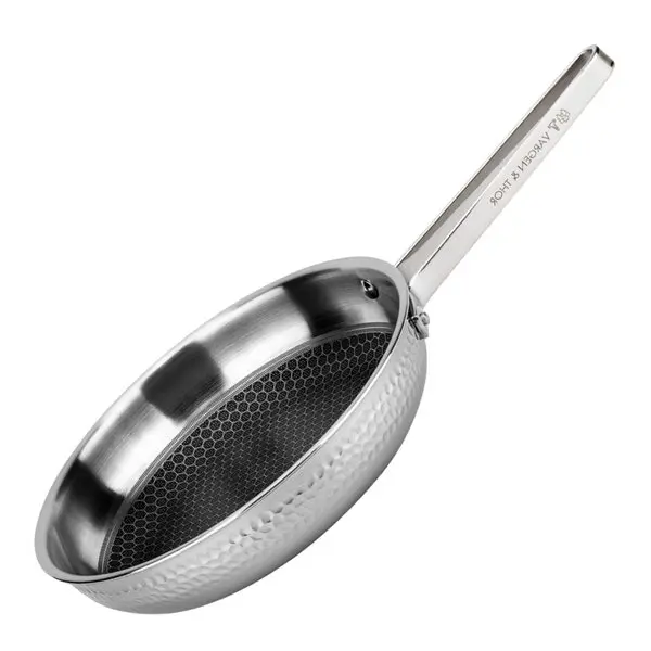 Korma stekepanne 22 cm hamret polert stål