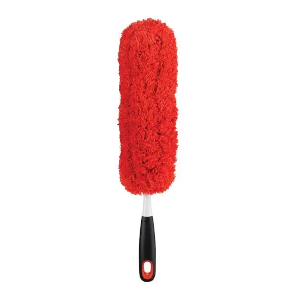 Mikrofiber støvkost hvit