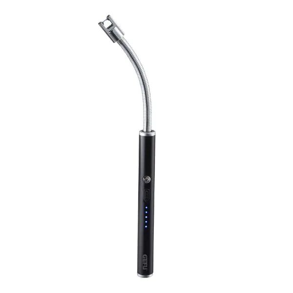 Ignito USB-lighter 25 cm stål/svart