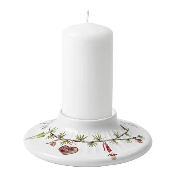 Hammershøi Christmas lysestake 13 cm til kubbelys