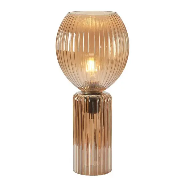 Toulipa bordlampe 40 cm amber