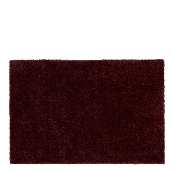 Unicolor gulvmatte 40x60 cm bordeaux
