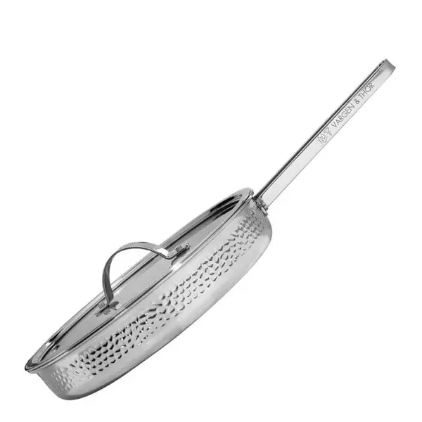 Kroma traktørpanne M1k 28 cm stål