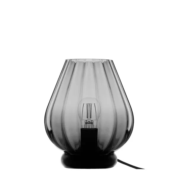 Rocks XO bordlampe 20,4 cm koksgrå