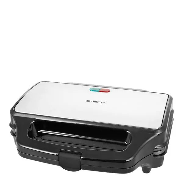 Toastjern XXL 32x27 cm 900W rustfritt stål/svart