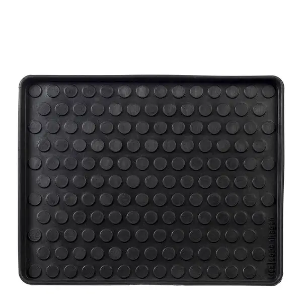 Dot sko- og støvelbrett 48x38x3 cm svart