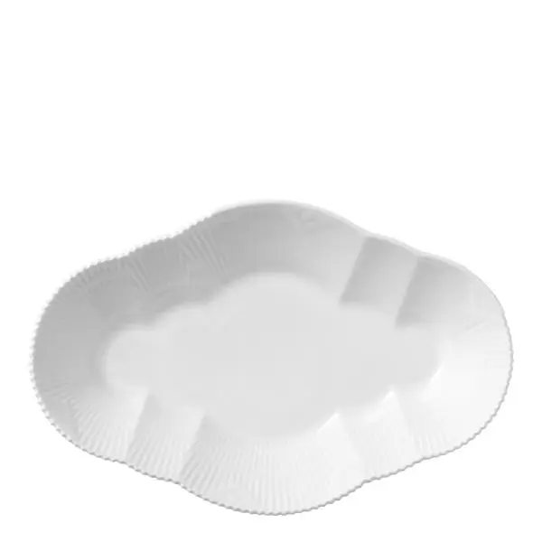 White Elements serveringsfat 23 cm
