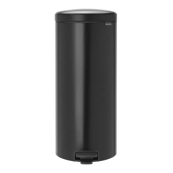 NewIcon pedalbøtte 30L matt svart