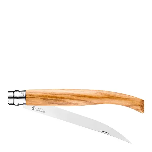 Nomad N15 foldekniv oliv speilblad