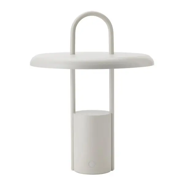 Pier bærbar LED lampe 33,5 cm sand