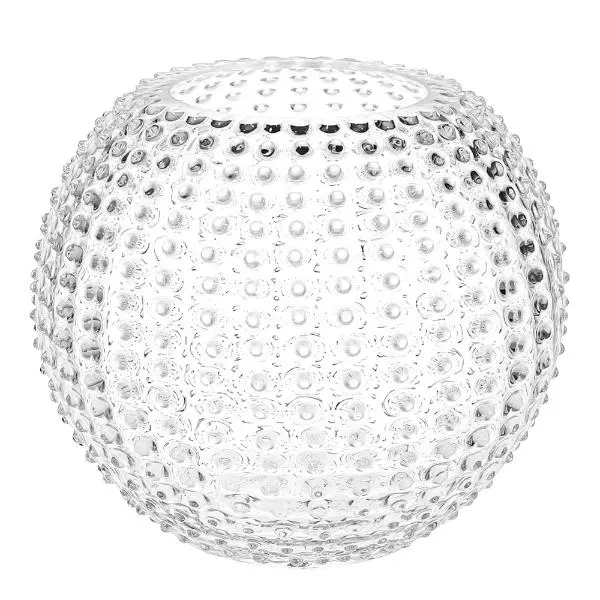 Hobnail vase 25 cm crystal