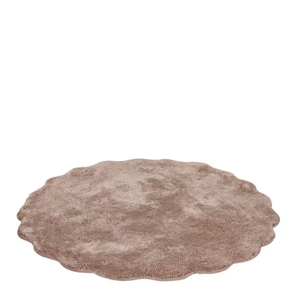 Ellen rund badematte Ø90 cm lin