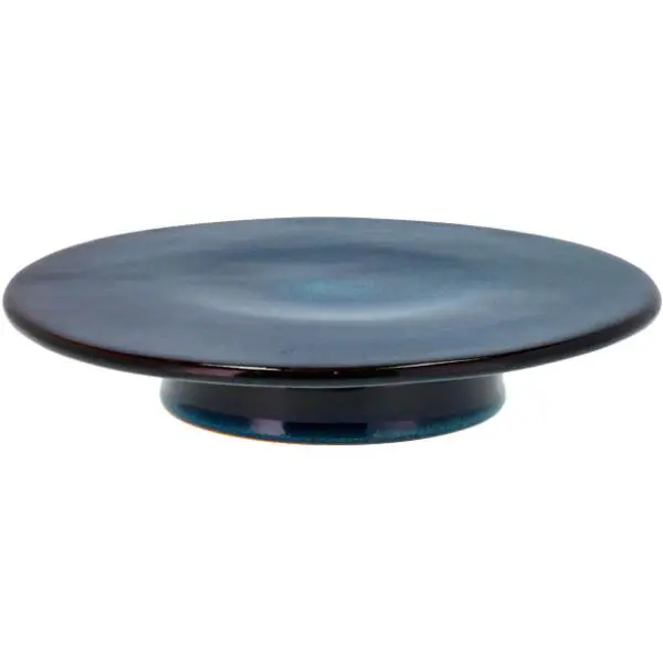Kakefat med stett 30x5,5 cm mørkblå