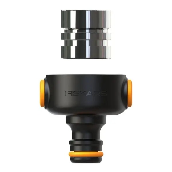 Comfort kranadapter innendørskran 13,6 cm svart