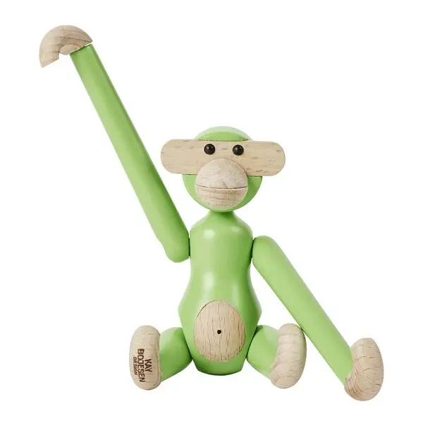 Apekatt mini 9,5 cm lys grønn