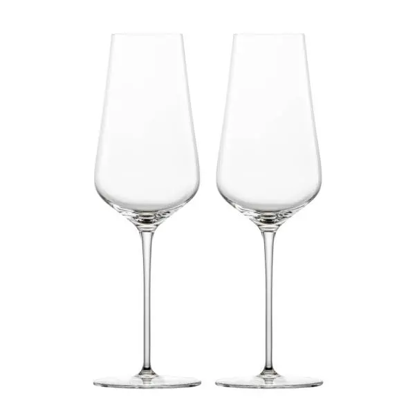 Duo champagneglass 2 stk 38 cl klar