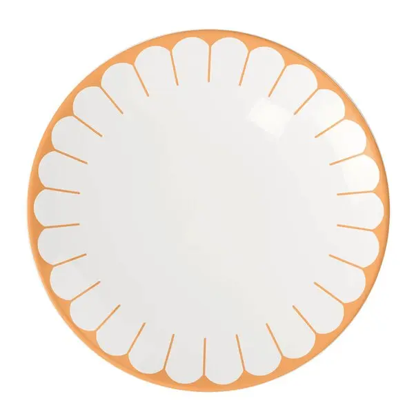 Fleur soleil frokosttallerken/desserttallerken 21 cm gul
