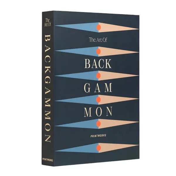 Klassisk backgammon Art of Backgammon antrasitt