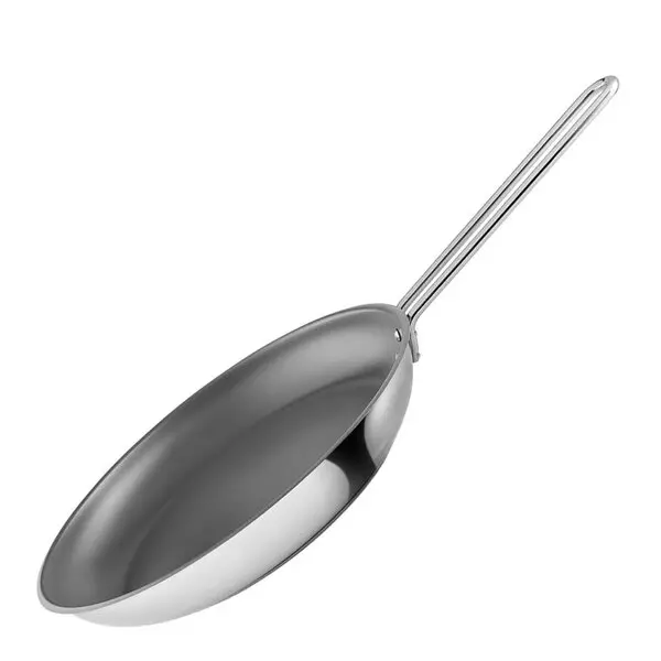 Stainless Steel stekpanne 28 cm titanium