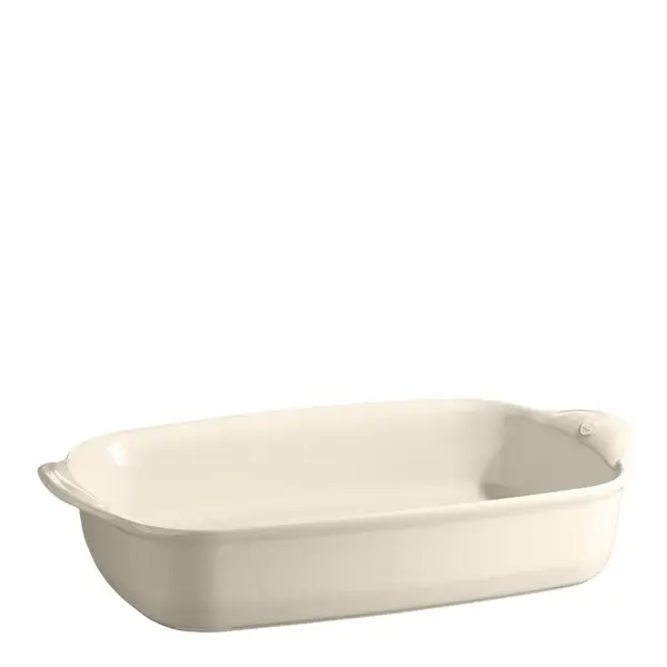 Ildfast form L rektangulær 42,5 x28 cm 4L krem