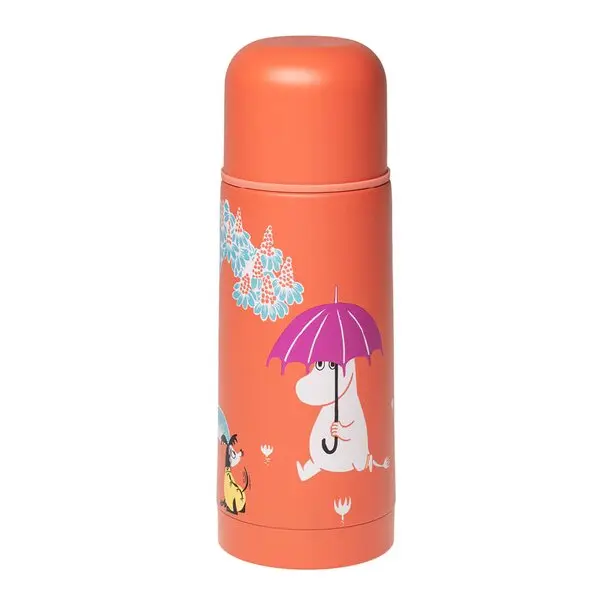 Mummi termos 35 cl Under paraplyen korallrød