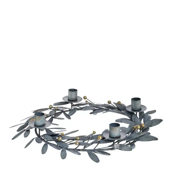 Mistlia adventsstake 34x7 cm antikk grå